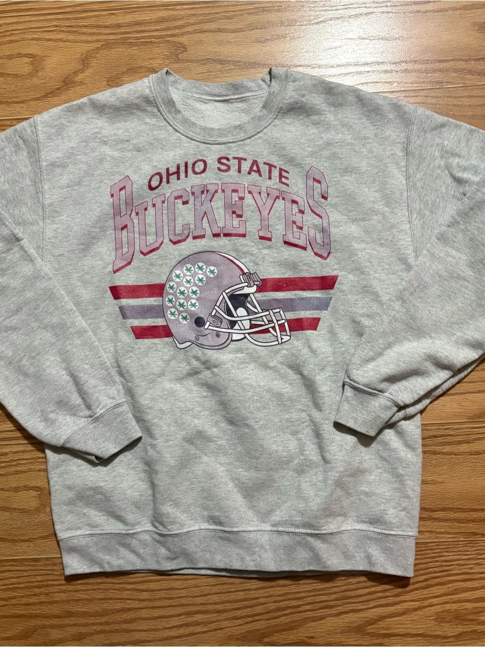 Vintage NCAA OSU Ohio State Buckeyes Pullover Crewneck Sweatshirt Small Football